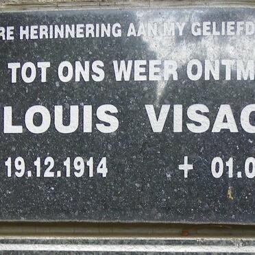 VISAGIE Louis 1914-2002