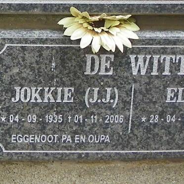 WITT J.J., de 1935-2006 &amp; Elmaric 1939-
