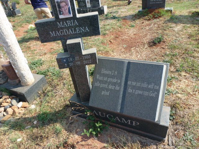 AUCAMP Maria Magdalena 1950-2012