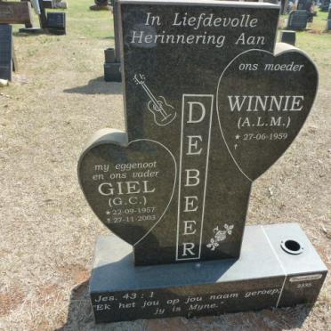 BEER G.C., de 1957-2003 &amp; A.L.M. 1959-