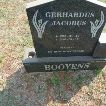 BOOYENS Gerhardus Jacobus 1967-2010