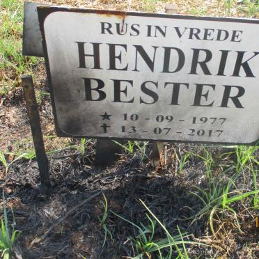 BESTER Hendrik 1977-2017