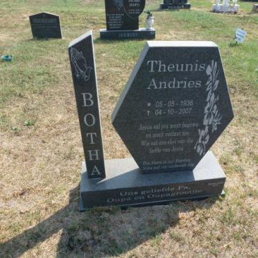 BOTHA Theunis Andries 1936-2007