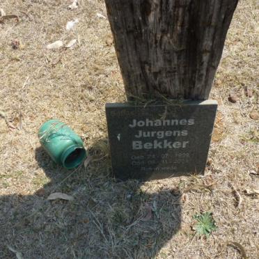 BEKKER Johannes Jurgens 1959–2003 #2