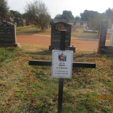 BOTHA G.J. 1937-2011