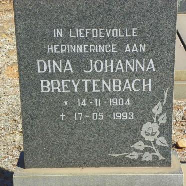 BREYTENBACH Dina Johanna 1904-1993