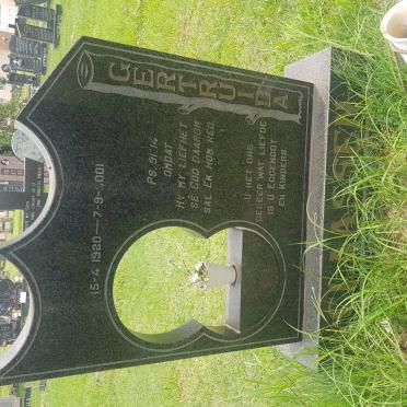 CLAASSEN Gertruida 1920-2001