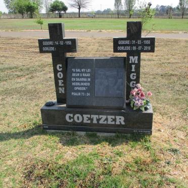 COETZER Coen 1958- &amp; Migg? 1958-2016