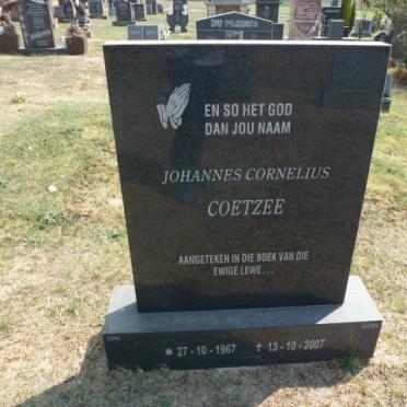 COETZEE Johannes Cornelius 1967-2007
