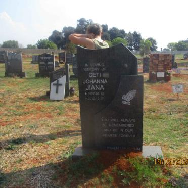 CETI Johanna Jiana 1927-2012