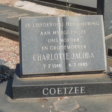 COETZEE Johannes Antonie 1927-2002 &amp; Charlotte Jacoba 1916-1985 #3