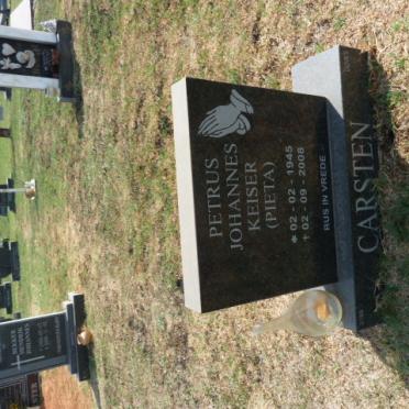 CARSTEN Petrus Johannes Keiser 1945-2008