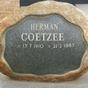 COETZEE Herman 1910-1983