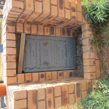 ENGELBRECHT Willem Gerhardus 1938-2014