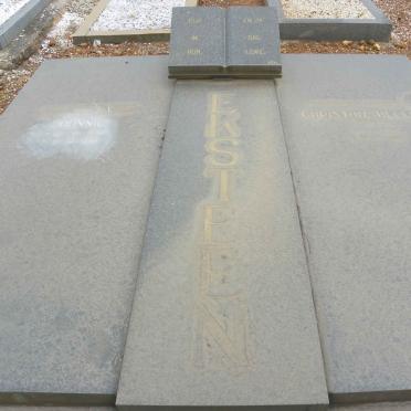 EKSTEEN Johnnie 1896–1981 & Christina Helena 1899–1983 #1