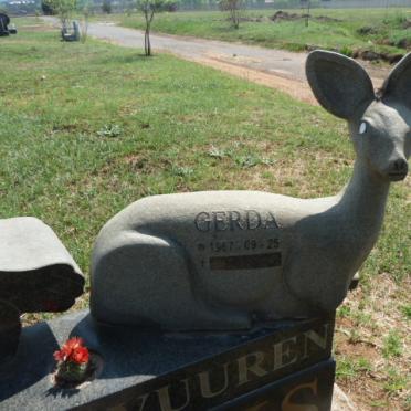 HENDRIKS Gert, JANSEN VAN VUUREN 1962-2008 & Gerda 1967-