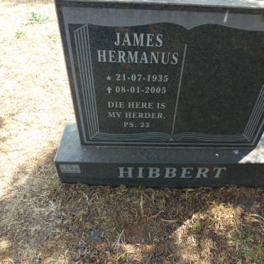 HIBBERT James Hermanus 1935-2005