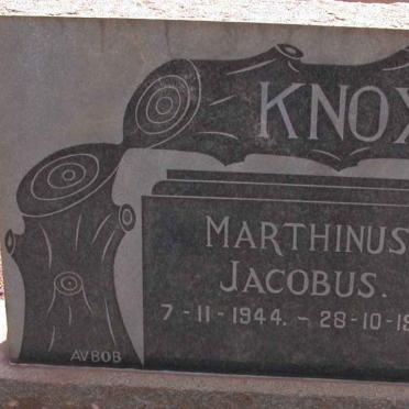 KNOX Marthinus Jacobus 1944-1963