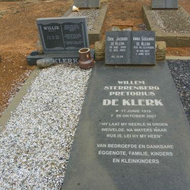 KLERK Dirk Johannes, de 1889-1963 &amp; Anna Susanna de CLERCQUE 1897-1972 :: DE KLERK Willem Sterrenberg Pretorius 1919-2007 #1