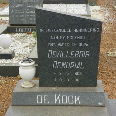 KOCK Devillebois Demurial, de 1908-1981