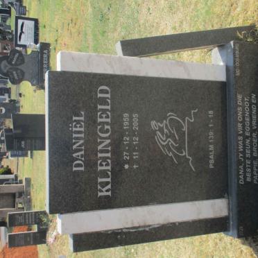 KLEINGELD Daniel 1959-2005