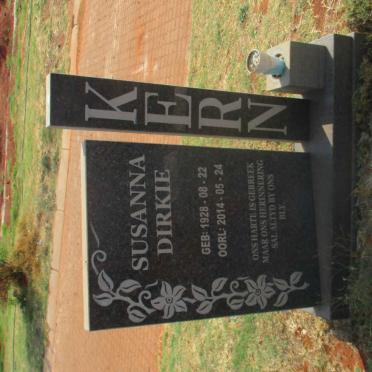 KERN Susanna Dirkie 1928-2014