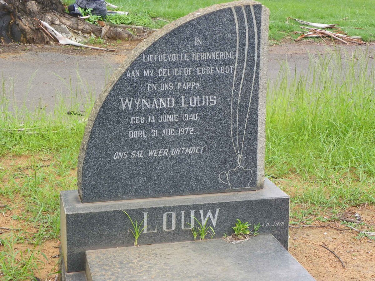 LOUW Wynand Louis 1940-1972