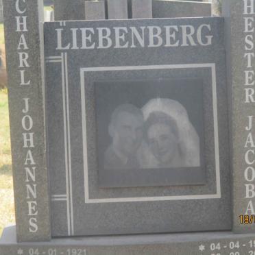 LIEBENBERG Charl Johannes 1921- &amp; Hester Jacoba 1922-2005