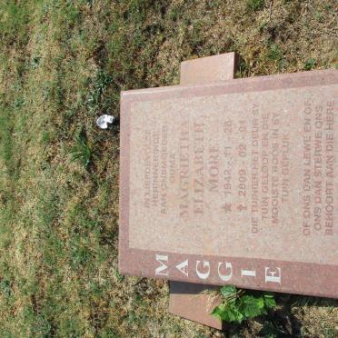 MORE Magrietha Elizabeth 1942-2009