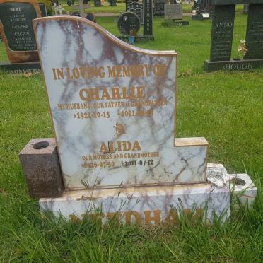 NEEDHAM Charlie 1922-2001 &amp; Alida 1926-2011