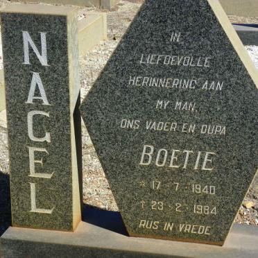 NAGEL Boetie 1940-1984