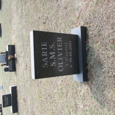 OLIVIER S.M.S 1915-2003