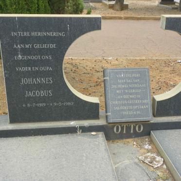 OTTO Johannes Jacobus 1919-1980