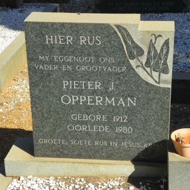 OPPERMAN Pieter J. 1912-1980