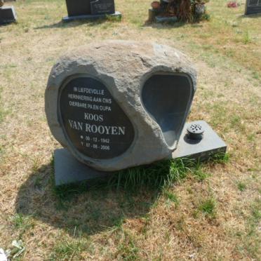 ROOYEN Koos, van 1942-2006
