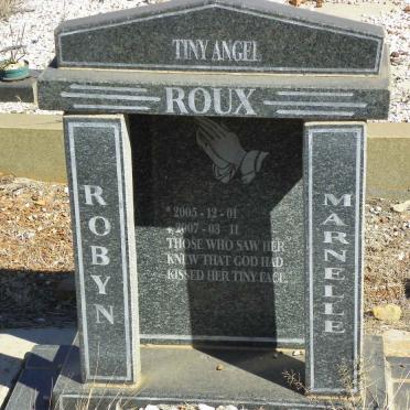 ROUX Robyn Marnelle 2005-2007