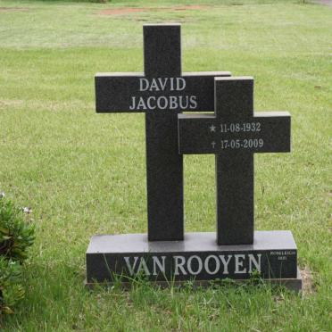 ROOYEN David Jacobus, van 1932-2009