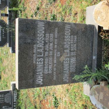 ROSSOUW Johannes L.A. 1928–1929 :: ROSSOUW Johannes L.A. 1936–1944 #1