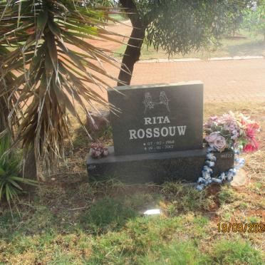 ROSSOUW Rita 1968-2012