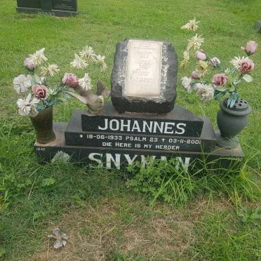SNYMAN Johannes 1933-2001