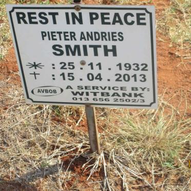 SMITH Pieter Andries 1932-2013