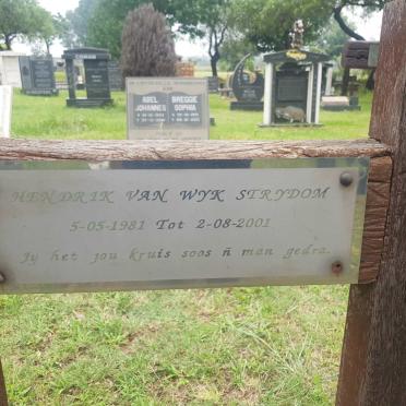 STRYDOM Hendrik van Wyk 1981-2001