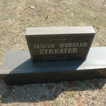 STREATER Jasper Wheeler 1928-2003