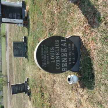 SENEKAL Louis Cornelius 1936-2009