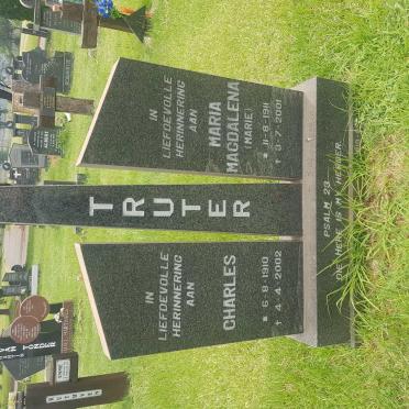TRUTER Charles 1910-2002 &amp; Maria Magdalena 1911-2001
