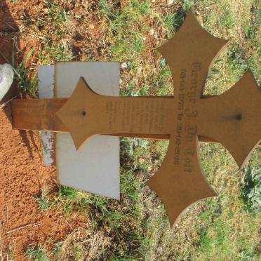 TOIT George Josef, du 1975–2016 #1