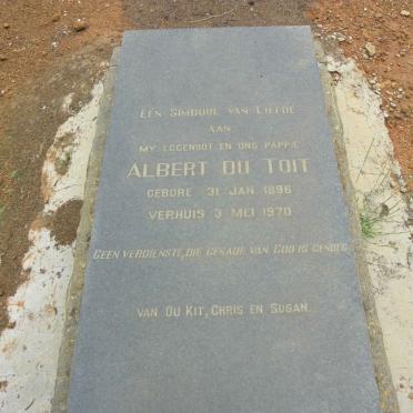 TOIT Albert, du 1896-1970