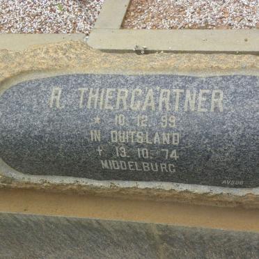 THIERCARTNER R. 1899-1974