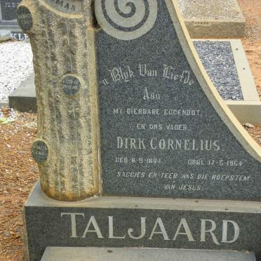 TALJAARD Dirk Cornelius 1884-1964 &amp; Gerhardus Josua LIEBENBERG voorheen TALJAARD nee DE JAGER 1897-1975 #2