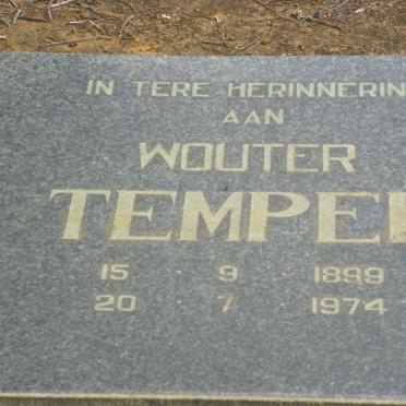 TEMPEL Wouter 1899-1974